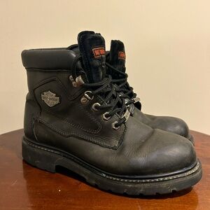 Y2K Harley Davidson boots size 8